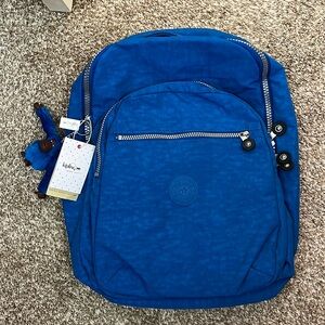 Blue Kipling Backpack (original price $114) New with Tags